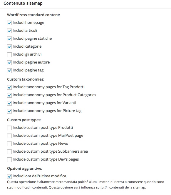 contenuto-sitemap