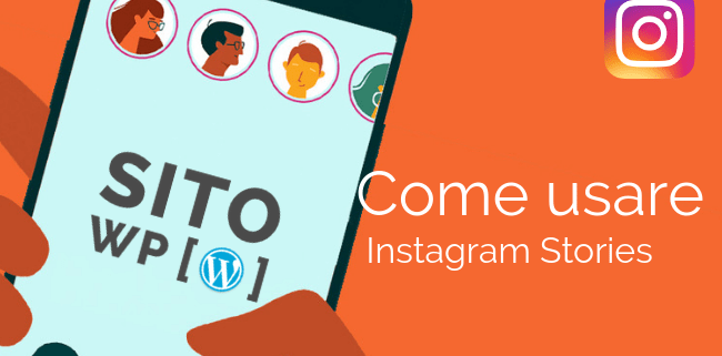 Come usare instagram stories