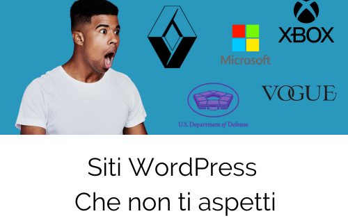 esempi siti wordpress di aziende che non crederesti