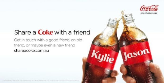 Share a Coke Digital Marketing