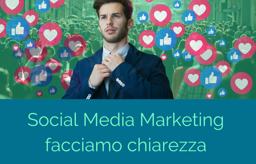social media marketing illustrazione che mostra cosa è