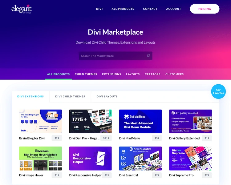 divi addons