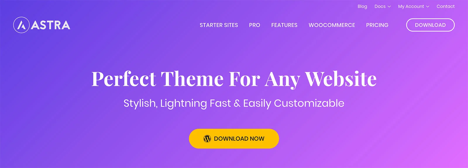 Tema WordPress Astra