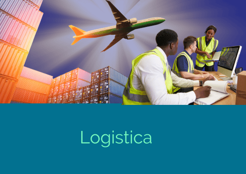 Illustrazione di scenari di logistica