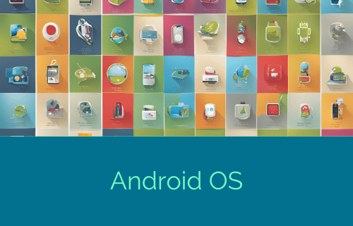 illustrazione che mostra la storia dell'evoluzione di Android Os